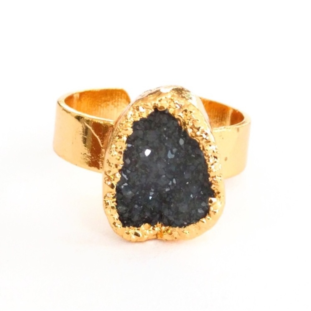 Genuine Druzy Ring